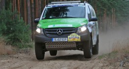 Mercedes Vito Rallye Aïcha des Gazelles winner tested by AMS