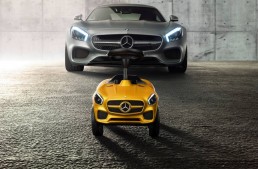 The new Bobby-Car from Mercedes-Benz for the bravest drivers