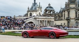 Vision Mercedes-Maybach 6 dazzles in Chantilly
