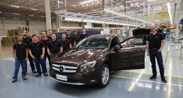 Mercedes starts production of GLA crossover in Brazil
