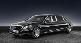 High-end protection: Mercedes-Maybach S 600 Pullman Guard