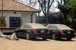 How to steal 8 S-Class sedans and get away with it?
