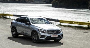 Test drive with the Mercedes GLC 250 d 4Matic Coupe