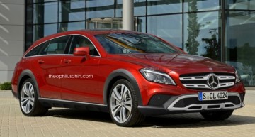 Rendered – CLS Shooting Brake reborn as an All-Terrain vehicle