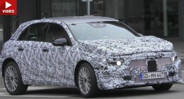 2018 Mercedes A-Class spied in motion – NEW VIDEO