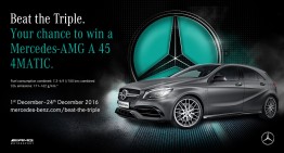 Beat the Triple – How to win a Mercedes-AMG A 45 4MATIC