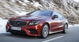 2017 Mercedes E-Class Coupe – Not yet revealed, but already on the road