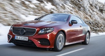 2017 Mercedes E-Class Coupe – Not yet revealed, but already on the road