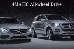 Snow date – The 4MATIC 4-wheel drive will get you there