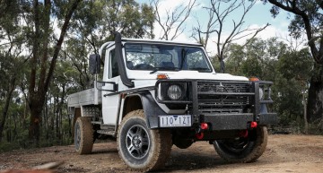 Coming home – Mercedes-Benz G-Class pick-up truck in Australia