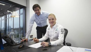 Valtteri Bottas is the new Mercedes-AMG PETRONAS driver