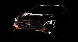 New Mercedes-Benz GLA facelift shows sexy curves in teaser photo