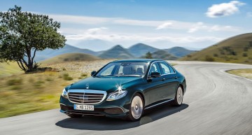 Mercedes-Benz E 350 e passed the test. The plug-in hybrid Benz got the Environmental Certificate