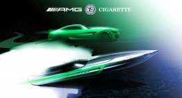 Mercedes-AMG GT R turns into new Cigarette Racing boat