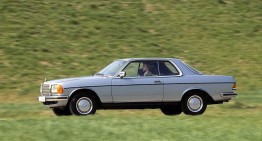 40th anniversary of Mercedes C123, the E-Class Coupe grandfather