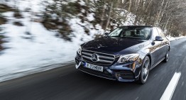 Yes, mother, I’m head over heels! Driving the most intelligent business sedan, Mercedes-Benz E-Class