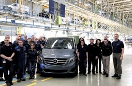 Milestone reached by the Mercedes-Benz Vitoria plant – V-Class number 100,000
