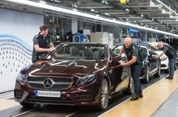 Mercedes-Benz Bremen plant starts production of the new E-Class Cabriolet