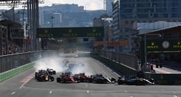 Chaotic Formula 1 race for Mercedes in Baku