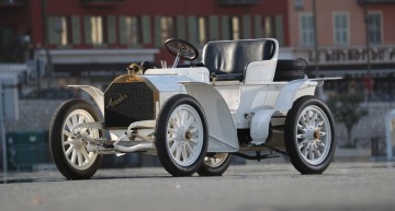 Mercedes-Simplex 40 PS, built in 1903, at Classic Insight “Nice – La Turbie”, April 2017.