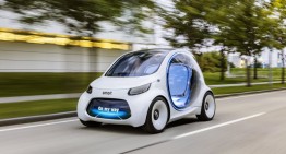 Autonomous concept car smart vision EQ fortwo – The end of the world as we know it