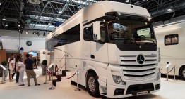 Caravan Salon 2017 – Check out the $800,000 luxury Mercedes truck!