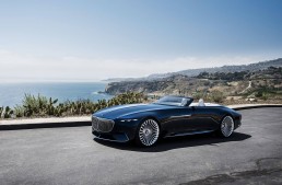 California Dreamin’ – Vision Mercedes-Maybach 6 Cabriolet is shown in Pebble Beach