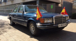 King of Spain’s Mercedes 450 SEL goes up for auction