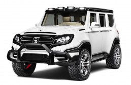 This used to be a G-Class once. Not anymore! This is the Ares X-Raid