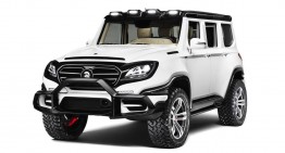 This used to be a G-Class once. Not anymore! This is the Ares X-Raid