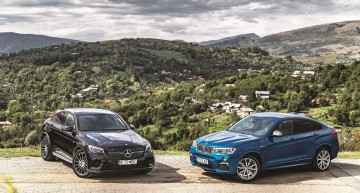 Comparison test Mercedes-AMG GLC 43 vs BMW X4 M40i