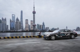 Mercedes tests autonomous S-Class on Shanghai roads