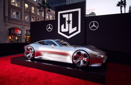 Mercedes-AMG Vision Gran Turismo was the star on the red carpet, at the premiere of Justice League