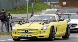 Mercedes uses the electric SLS AMG to test autonomous technologies