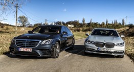 Simply the best: First test Mercedes S-Class facelift vs BMW 7 Series