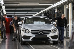 The production of the Mercedes EVs might push the C-Class out of the Alabama plant