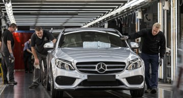 The production of the Mercedes EVs might push the C-Class out of the Alabama plant