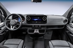 New Mercedes-Benz Sprinter interior revealed: Big van, big screen