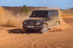 The new Mercedes-Benz G 350d and 400d underway in Europe