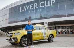 Roger Federer promotes the X-Class in New Year video