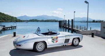 1957 Mercedes-Benz 300 SL roadster with SLS specification takes center stage at the Grandes Marques du Monde auction