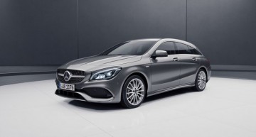 CLA Shooting Brake Night Edition premieres in Geneva