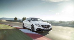 When the storm hits the track – First video of the Mercedes-AMG C 63 S Coupe 2018