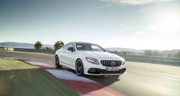 When the storm hits the track – First video of the Mercedes-AMG C 63 S Coupe 2018