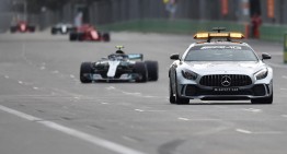 Lewis Hamilton wins insane race at the Azerbaijan Grand Prix