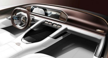 New teaser of the Mercedes-Maybach Ultimate Luxury to be shown in Beijing