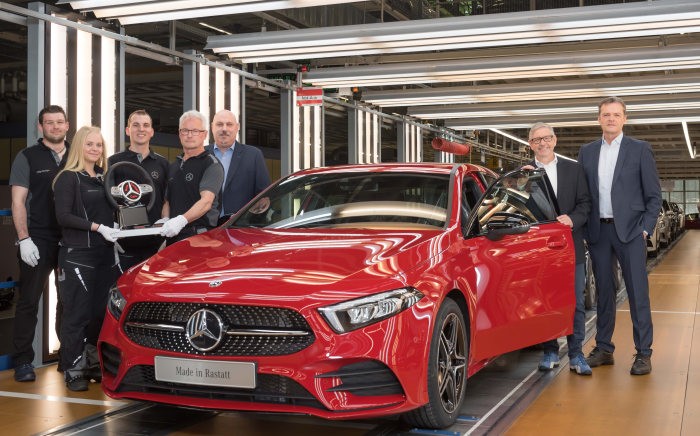 The Production Of The New Mercedes Benz A Class Starts In Germany Mercedesblog