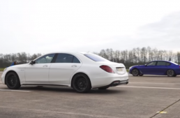 VIDEO: Mercedes-AMG S 63 versus BMW M760Li drag race