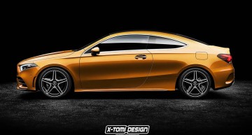 Mercedes-Benz A-Class Coupe looks great in digital render