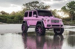 Oh, no, Barbie! What have you done to the Mercedes-Benz G500 4×4²?